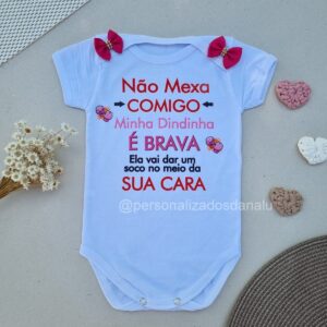 👶✨ Atenção! Quem tem uma Dinda brava já nasce protegido 😂💖