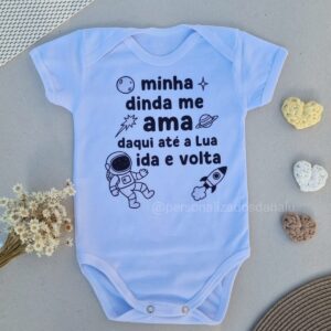 Minha dinda me ama daqui até a lua, ida e volta! 😍