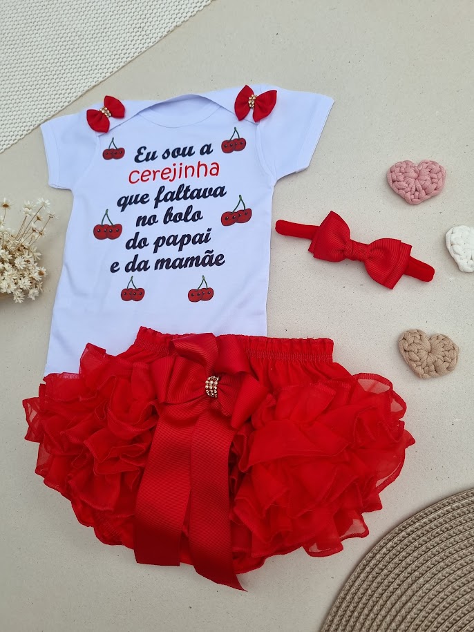 Body Cerejinha do Bolo🍒🎂 - Imagem 2