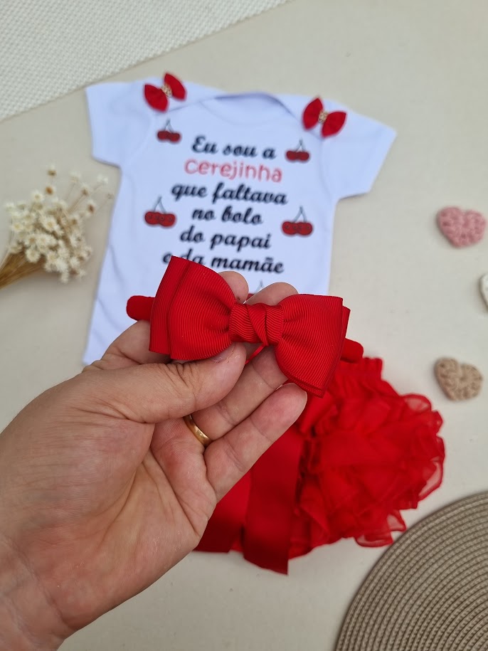 Body Cerejinha do Bolo🍒🎂 - Imagem 3