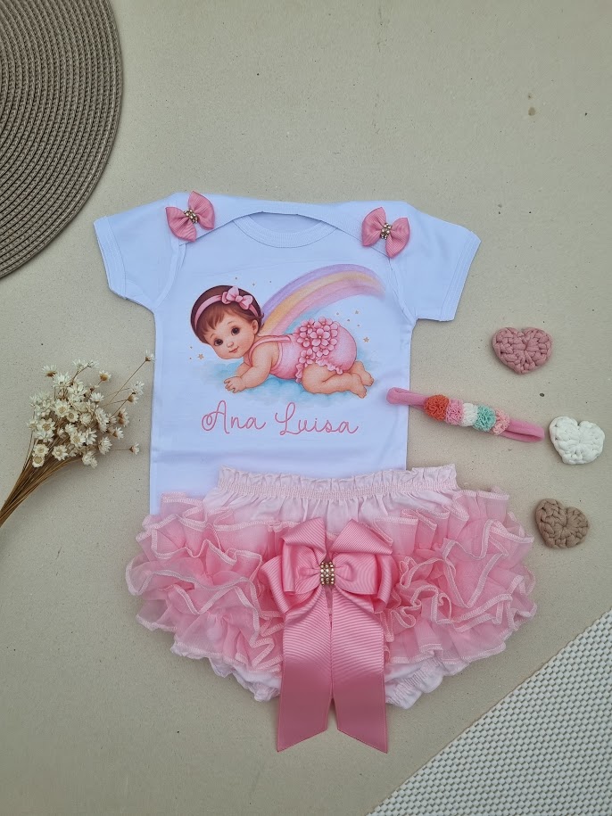 Body Menininha Personalizado🌈