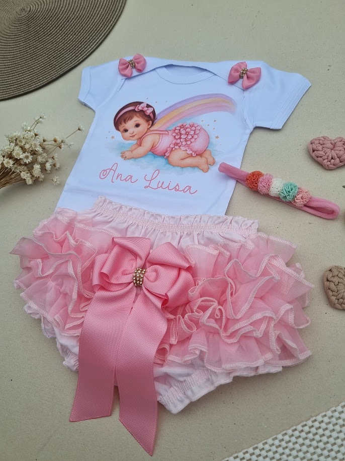 Body Menininha Personalizado🌈 - Imagem 2