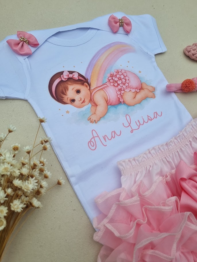 Body Menininha Personalizado🌈 - Imagem 4