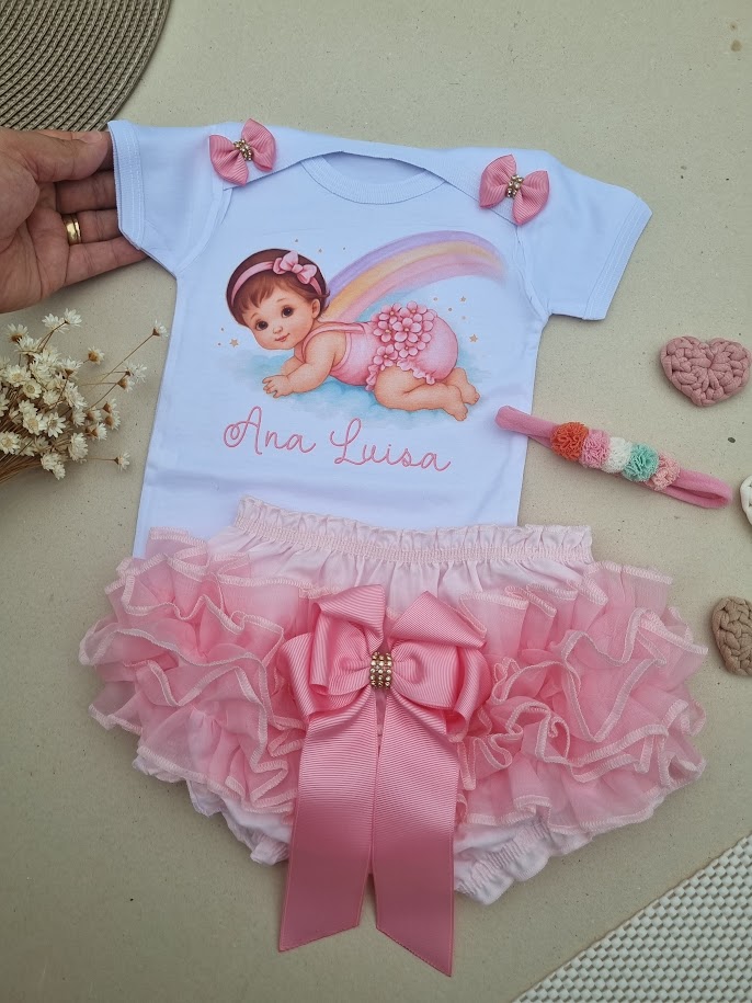 Body Menininha Personalizado🌈 - Imagem 5