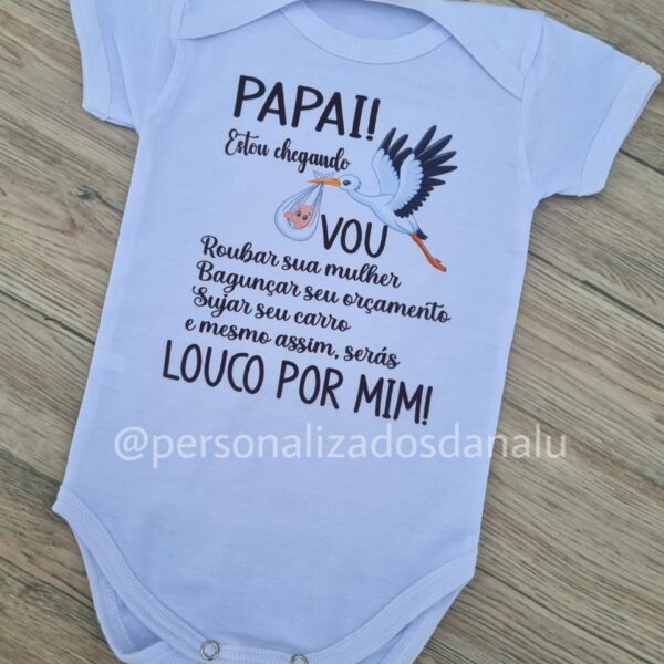 Body Anúncio de Gravidez🍼👶