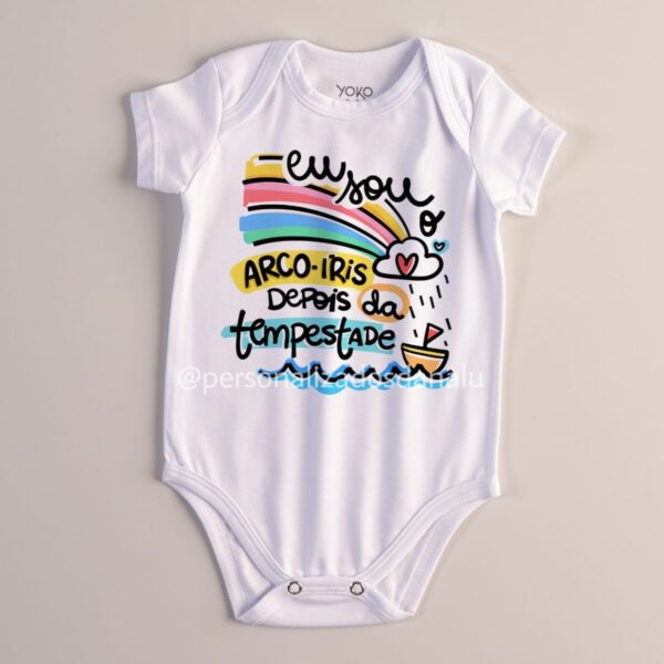 Body Bebê Arco-íris🌈002