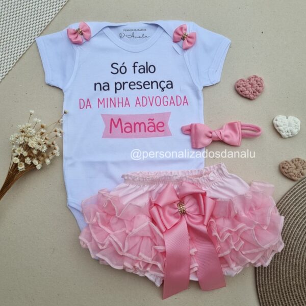 Body Mamãe Advogada Fem